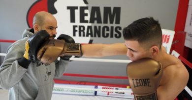 L’ex campione d’Italia Francesco Paparo torna sul ring il 4 febbraio