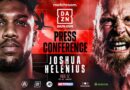Anthony Joshua affronta Robert Helenius alla The O2 di Londra
